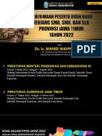 PPDB 2022 - Kadisdik Jatim