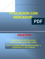 Titulación con indicador