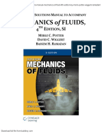658 Sample - Solutions Manual Mechanics of Fluid 4th Edition by Merle C. Potter, David C. Wiggert, Bassem H. Ramadan