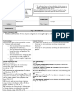 Relations and Functions Unit Plan Nolan