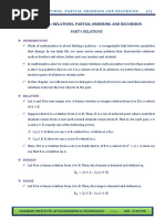 Unit-3 Relations, Partial Ordering and Recursion