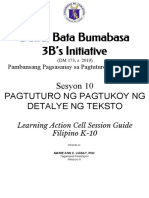 Sesyon 10 ONLINE Pagtukoy NG Detalye