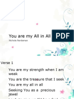 You Are My All in All