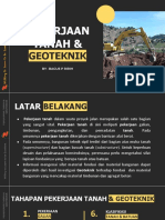 Pekerjaan Tanah & Geoteknik 