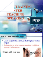 Teaching Speaking Techniques