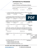 PC03 WST System of Particles and Rotational Motion