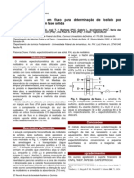 Determinação de fosfato por FIA