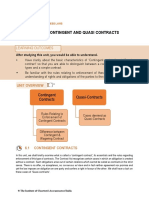 Unit - 6: Contingent and Quasi Contracts