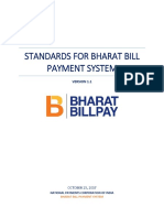 Standards for Bharat BillPay Brand and Governance