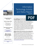 2011 June IT Status Report