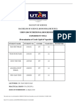 Determination of Crude Lipids