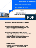 MODUL EPIDEMIOLOGI BIOSTAT SESI 4 - Pak Idrus