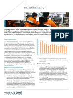 Working in The Steel Industry: Fact Sheet