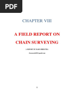 A Field Report On Chain Surveying