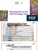 Part II GAD Strategic Plan For Sharing