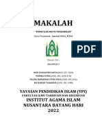 Makalah-Pemetaan Mutu Pendidikan