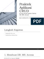 Materi 6 Membuat Crud Access