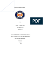 Tugas Safitri Joko A1g120145 3 C MK - Evaluasi Pembelajaran Instrument PDF