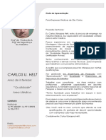 Carta de Apresentação - Area Médica