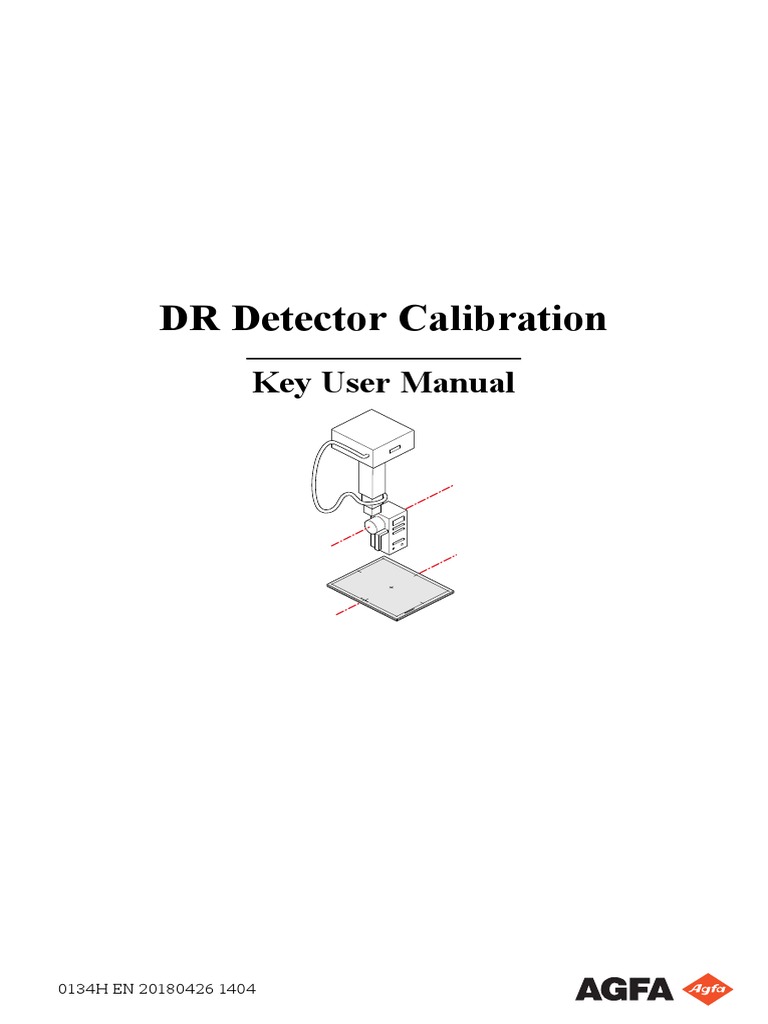 DR Detector Calibration Key User Manual PDF Exposure (Photography