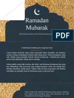 Ramadan Mubarak by Slidesgo