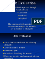 Presentation Job Evaluation Job Evaluati