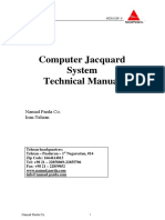Computer Jacquard System Technical Manual: Namad Parda Co. Iran-Tehran
