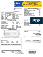 Mamani Manutupa, Elena: Mes Facturado Abril-2022