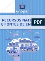 LIVRO Recursos Naturais e Fontes de Energia