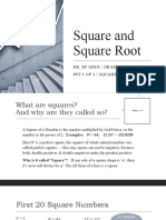 Square and Square Root (6th Grade)