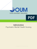 NBNS2604 Psychiatric Mental Health Nursing - Eaug20