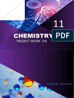 Chemistry: Project Work On