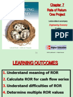 Chapter 7 - ROR Analysis For A Single Alternative