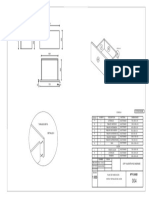 Plano de Fabricación Vistas y Detalle Del Cajón Ángel