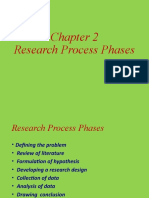 Research Process Phases: Defining Problems, Literature Review, Hypothesis Formulation