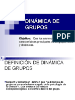 Dinámica Grupos Conceptos