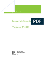 Manual de Usuario - Telefono IP 6941