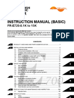MITSUBISHI E700 - Instruction - Manual