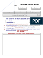 Pago Derechos Tramite Admision