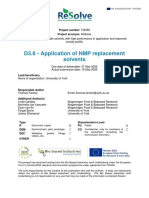 D3.6 - Application of NMP Replacement Solvents