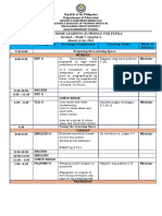 Weekly Home Learning Plan - Week 7, Q3