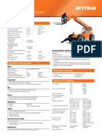 Copama Rental Ficha Tecnica Skytrak 10042