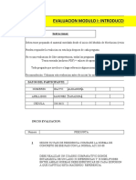 Evaluacion Modulo I Nivelacion