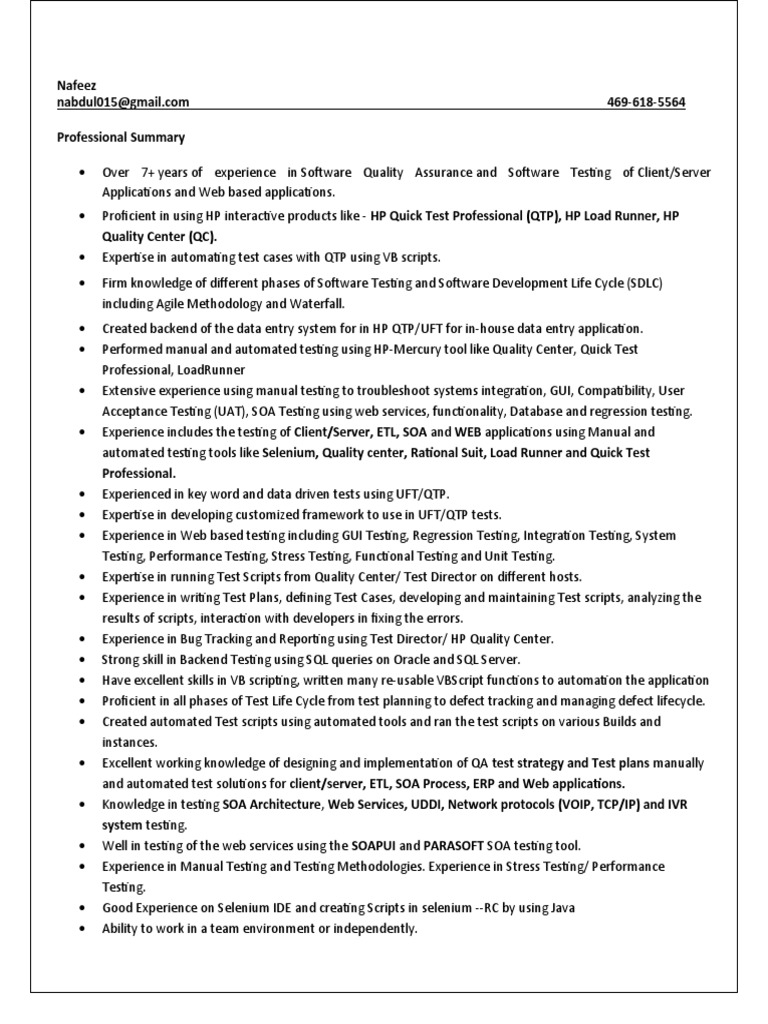 Pratik Oza - Selenium, Java, UFT Resume | PDF | Software Testing | Selenium (Software)