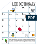 My English Alphabet Activities Promoting Classroom Dynamics Group Form 9316