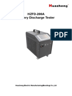 HZFD 200A Battery Discharge Tester