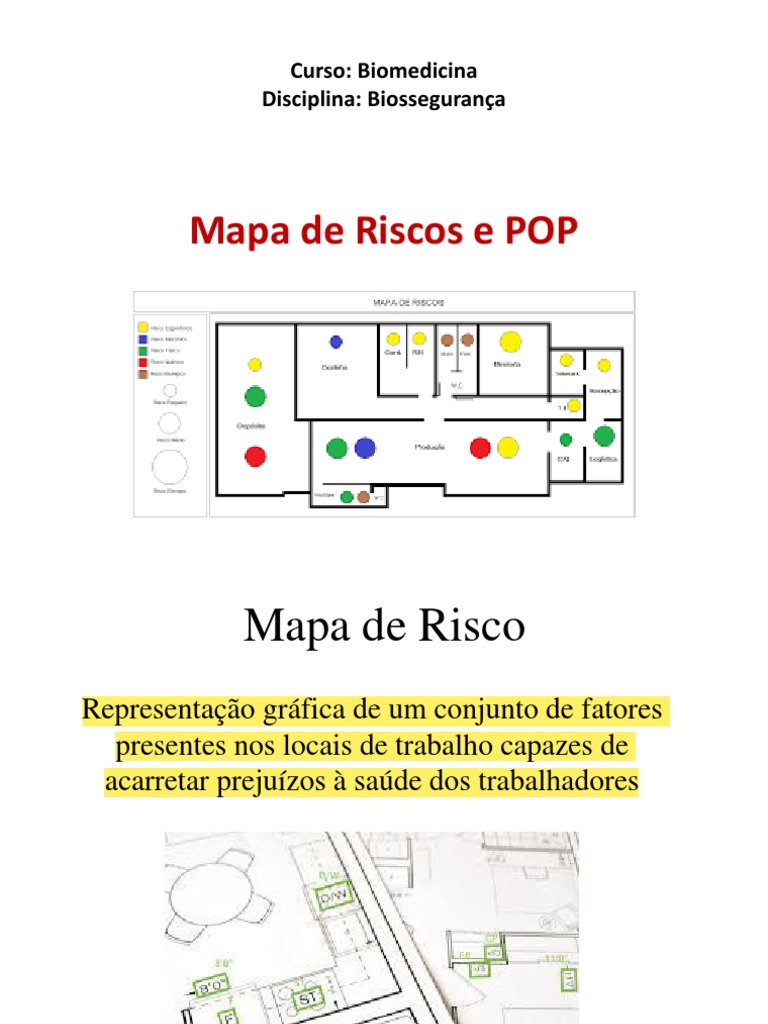 Mapa de Risco e Procedimentos em Biossegurança | PDF
