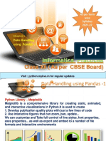 Class XII (As Per CBSE Board) : Informatics Practices