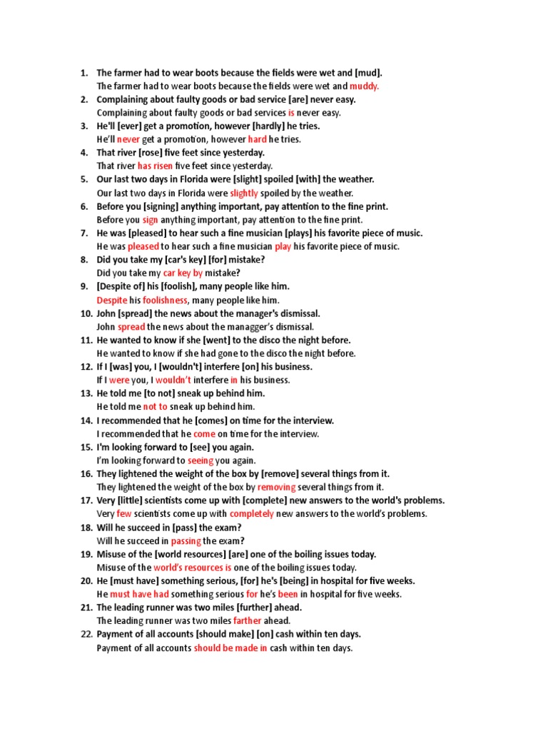 Common English Grammar Mistakes and Corrections | PDF | Language Arts ...