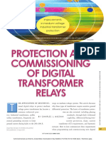 Protection and Commissioning of Digital Transformer Relays